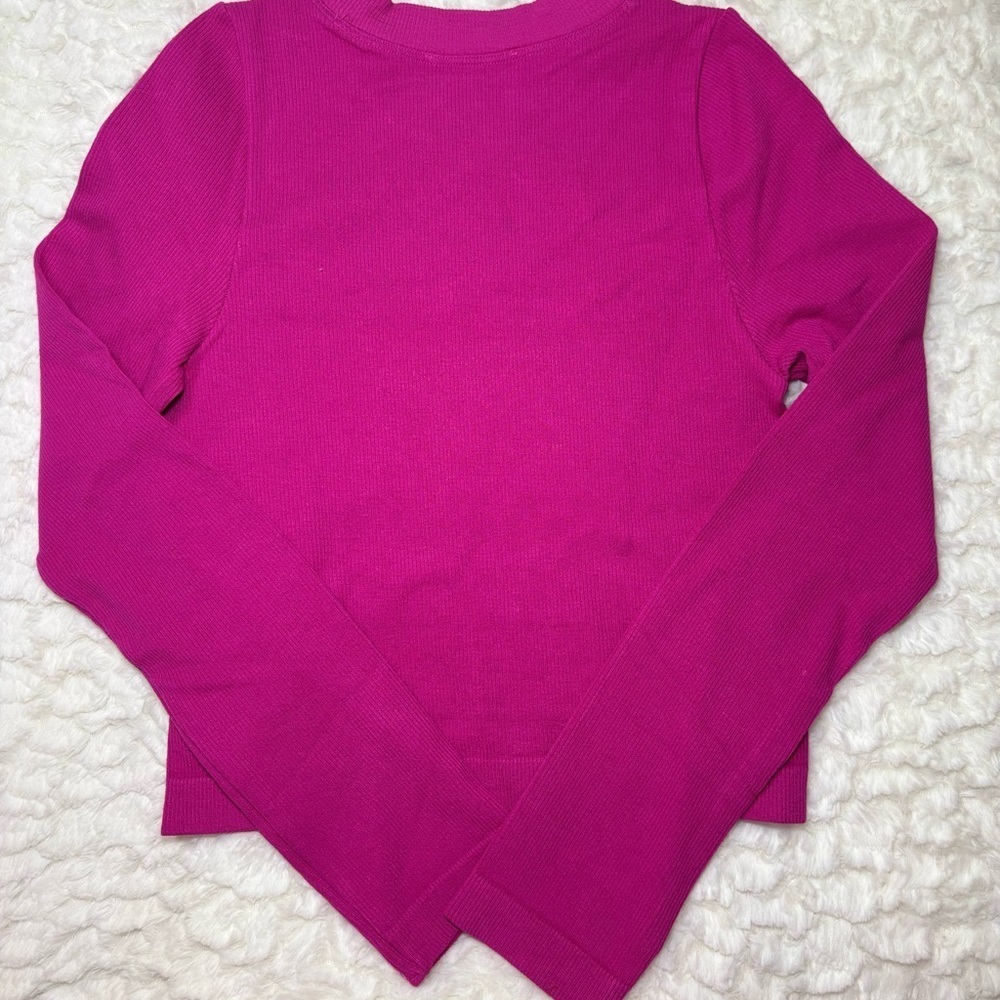Happily Grey Women's Long Sleeve Top - Pink - Picture 3 of 3